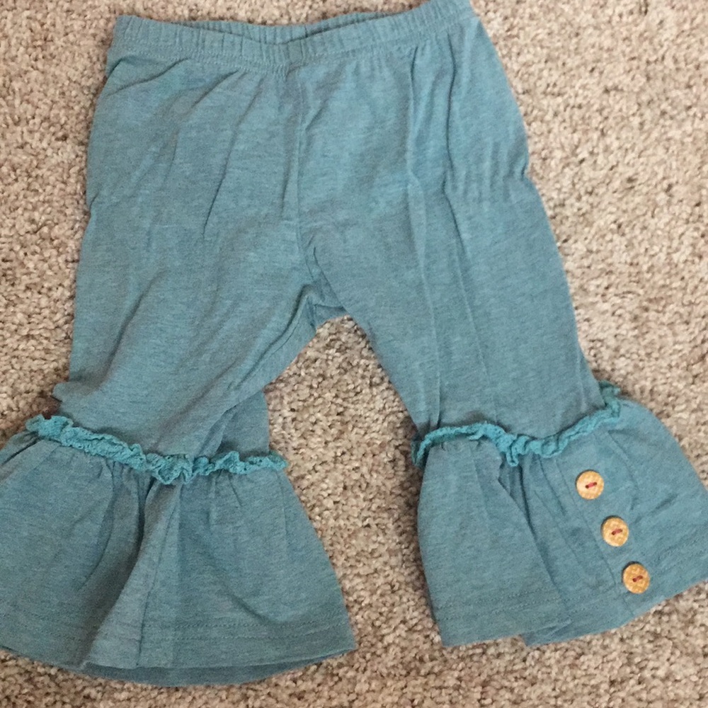 Matilda Jane 3/6M pants. NWOT Teal color